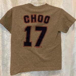 Vintage Majestic Cleveland Indians Shin-Soo Choo Jersey T-Shirt Size Youth S 🔥